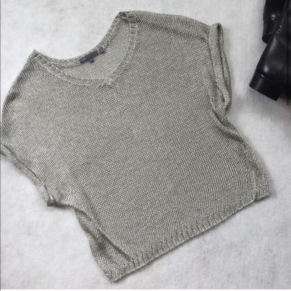 Vince metallic top